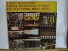 EASLEY BLACKWOOD 12 MICROTONAL ETUDES FOR ELECTRONIC MUSIC MEDIA NEAR MINT LP