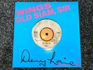 DENNY LAINE PAUL MCCARTNEY THE BEATLES SIGNED 1979 UK OLD SIAM SIR AUTOGRAPH
