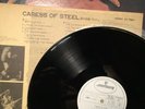 Rush Caress Of Steel Japan LP Vinyl Rare WHITE LABEL PROMO Geddy Lee Neil Peart