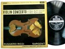 RUGGIERO RICCI Tshaikovsky / Dvorak Violin Conc LSO SARGENT UK Decca LH 765