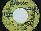 TONY GALLA: IN LOVE / GUYS GO FOR GIRLS - 1966 ORIG RARE NORTHERN SOUL - 45rpm