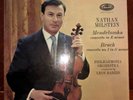 NATHAN MILSTEIN: Mendelssohn/Bruch Violin Concertos, Barzin, Capitol, Excellent