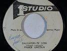 Reggae 45 PRINCE LINCOLN Daughters Of Zion on Studio One VG++