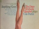 LP The Dave Brubeck Quartet Anything Goes  The Dave Brubeck Quartet Plays Cole