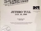 Jethro Tull King Biscuit Flower Hour Jan. 10, 1988 Radio Dreamland Italy  NM