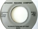 EXPO - Always Thinking Of You/Road - 45 DISCO FUNK/MODERN SOUL rare CHICAGO