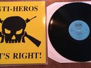 Anti-Heros That's Right LP. Oi dropkick murphys agnostic front nyhc