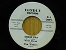 Wyle Dixon & The Wheels r&b group  ballad 45 Sweet Pea bw Sad Times Conduc