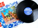 THE ROLLING STONES SATANIC MAJESTIES VINYL LP 1967 OG HOLOGRAM CVR BELL SOUND