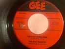FIVE CROWNS 45 God Bless You w/ Do You Remember GEE  Original