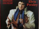 ELVIS PRESLEY LIVE AT THE RIVERSIDE COLISEUM VINYL LP 1990 AJ RECORDS