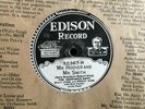 THE HAPPINESS BOYS Mr. Hoover & Mr. Smith/I Love to Dunk a Hunk of EDISON 52367