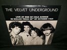 Velvet Underground Live End Cole Avenue Dallas 1969 Sealed New Vinyl LP Lou Reed