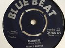 Prince Buster - Madness / Prince Buster All Stars -Toothache BLUE BEAT 45/BB 17