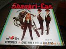 THE SHANGRI-LAS LEADER OF THE PACK RED BIRD MONO ORIGINAL RB-20-101, VG+