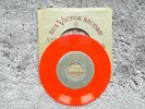RARE DOO-WOP-RCA VICTOR 50-0008-THE FOUR TUNES-YOU'RE HEARTLESS-45-ORANGE VINYL
