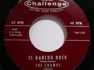 THE CHAMPS El Rancho Rock ?Classic Tittyshaker 45 CHALLENGE #59007 Glen Campbell