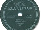 Rare 1958 JIM REEVES Country 78 RPM Record. Blue Boy. E+