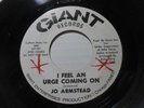Northern Soul Record 45, Jo Armstead, I Feel an Urge Coming On