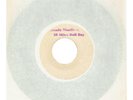 AMIEL MOODIE Ratchet Knife / Bend The Tree REGGAE 45 WHITE LABEL BLANK HEAR