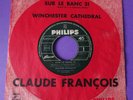 45 TOURS CLAUDE FRANCOIS : Sur le banc 21 + POCHETTE CIBLE