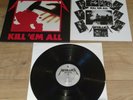 Metallica Kill em All 180G Remaster Vinyl LP from Deluxe Set New Blackened Label