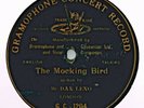 DAN LENO RARE MUSIC HALL SINGLE SIDED G&T - THE MOCKING BIRD