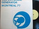 VAN DER GRAAF GENERATOR MONTREAL 77 VINTAGE LIVE LP VDGG PETER HAMMILL no TMOQ