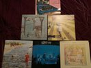 Genesis - 6 LPs Roots, Trespass, Nursery Cryme, Foxtrot, Live, Selling England
