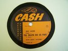 RAY AGEE Blues 78rpm on CASH LABEL 1032 