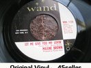? MAXINE BROWN 'Let Me Give You My Loving' VG++ ORIGINAL Northern Soul