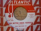 northern soul soul bothers six you better check yourself atlantic wdusa 45 orig