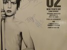 Signed U2 New Years Day + Live FIRE, and more Vinyl LP Bono Edge