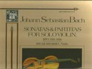 SHUMSKY Johann Sebastian Bach Sonatas & Partitas for solo violin MHS 4032 33 34