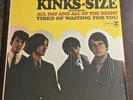 THE KINKS – KINK-SIZE LP.  RARE WHITE LABEL PROMO  RECORD.