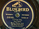 Bluebird 8521 Byron Parker Mountaineers LITTLE PAL  78rpm 1940 Atlanta EE-/E