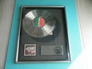 AC/DC RIAA Platinum Award to Phil Rudd for 