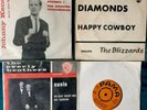4 Singles NOEL & the FIREBALLS  EVERLY BROTHERS  the BLIZZARDS  JOHNNY KENDALL