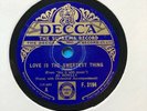 AL BOWLLY ‘LOVE IS THE SWEETEST THING' DECCA F3194 - CLASSIC