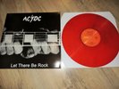 AC/DC - LET THERE BE ROCK  Aussi Cover red Vinyl