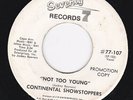 Northern Soul Continental Showstoppers Not To Young Seventy 7 Demo Original