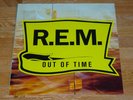 R.E.M. - Out Of Time 1991 UK First Press Vinyl LP Warner WX404 EXC COND