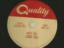 ROCKABILLY 78 - JOHNNY CASH - KATY TOO- (RARE ON SUN) HEAR-1959  QUALITY 1922