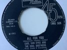 EARL VAN DYKE - ALL FOR YOU    TMG 506