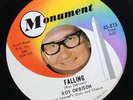ROY ORBISON Falling / Distant Drums 45 NEAR MINT