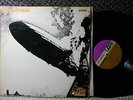 Led Zeppelin purple / tan label nice vg+ some surface marks original LP I