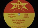 GRAND MASTER CHILLY-T & STEVIE G Rock The Message Rap 12 STAR 12