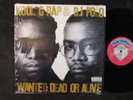 KOOL G RAP & DJ POLO Wanted dead or alive US ORIGINAL LP old school rap/hiphop