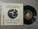 célébration livre + 45t ep original JOHNNY HALLYDAY  philips & robert morel