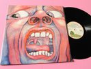 KING CRIMSON LP IN THE COURT .. ORIG ITALY 1972 TOP NM GROOVED LABEL